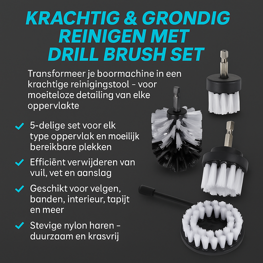 Carpet Drill Brush – Tapijt Borstel Boormachine